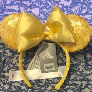 Disney Parks Pastel Yellow Ears Headband
